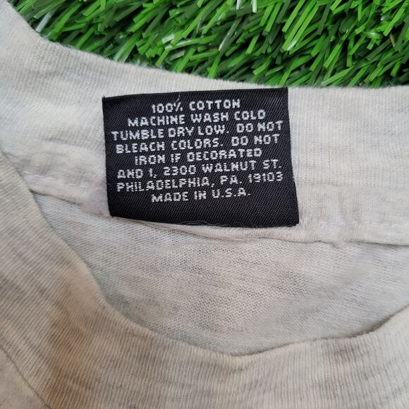 Vintage 90s AND 1 Trash Talk Tee Mens M USA Streetball Basketball - Picture 15 of 16